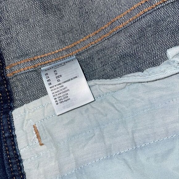 American Eagle Jean Jacket Size XS - Picture 10 of 10